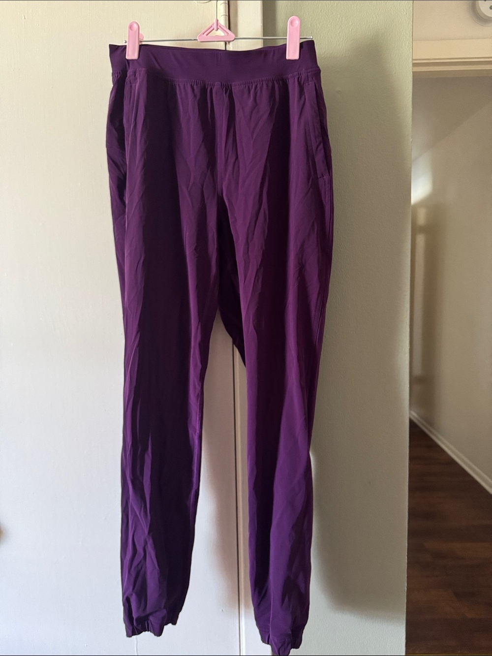 Lululemon Purple Athletic Jogger Pants